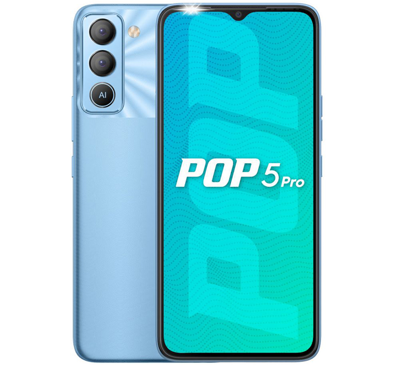 Tecno Pop 5 Pro: недорогой смартфон с аккумулятором на 6 000 мАч