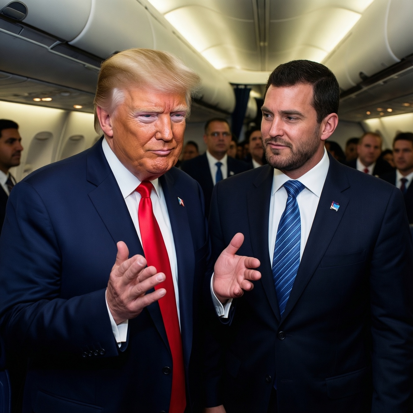 Трамп обратился к герою рейса flydubai: «Будь моим сантехником»